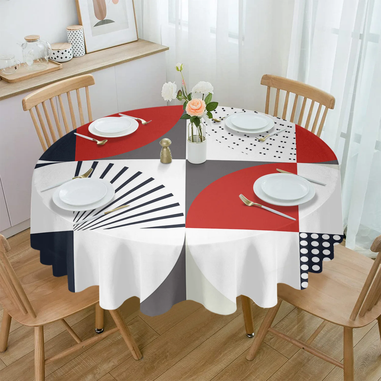 Color Frame Medieval Arrangement Waterproof Tablecloth Table Decoration Round Table Cover for Kitchen Wedding Home Dining Room
Color Frame Medieval Arrangement Waterproof Tablecloth Table Decoration Round Table Cover for Kitchen Wedding Home Dining Room