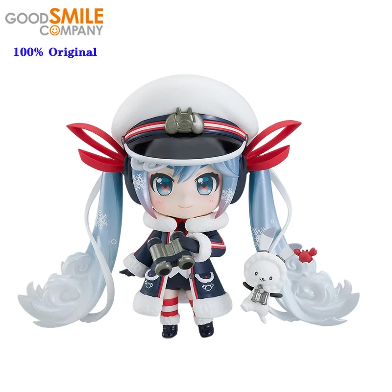 

Good Smile Original GSC Nendoroid 1800 Hatsune Miku Snow Hatsune 2022 Grand Voyage Kawaii 10CM Anime Action Figures Model Toy