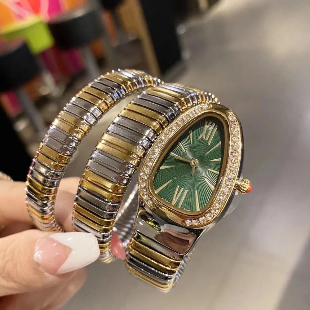 Snake Dial Original Brand Ladies Watches for Women Bracelet Top Quartz Gold Watch Luxury AAA Clocks Automatic Date Dropshipping
Snake Dial Original Brand Ladies Watches for Women Bracelet Top Quartz Gold Watch Luxury AAA Clocks Automatic Date Dropshipping