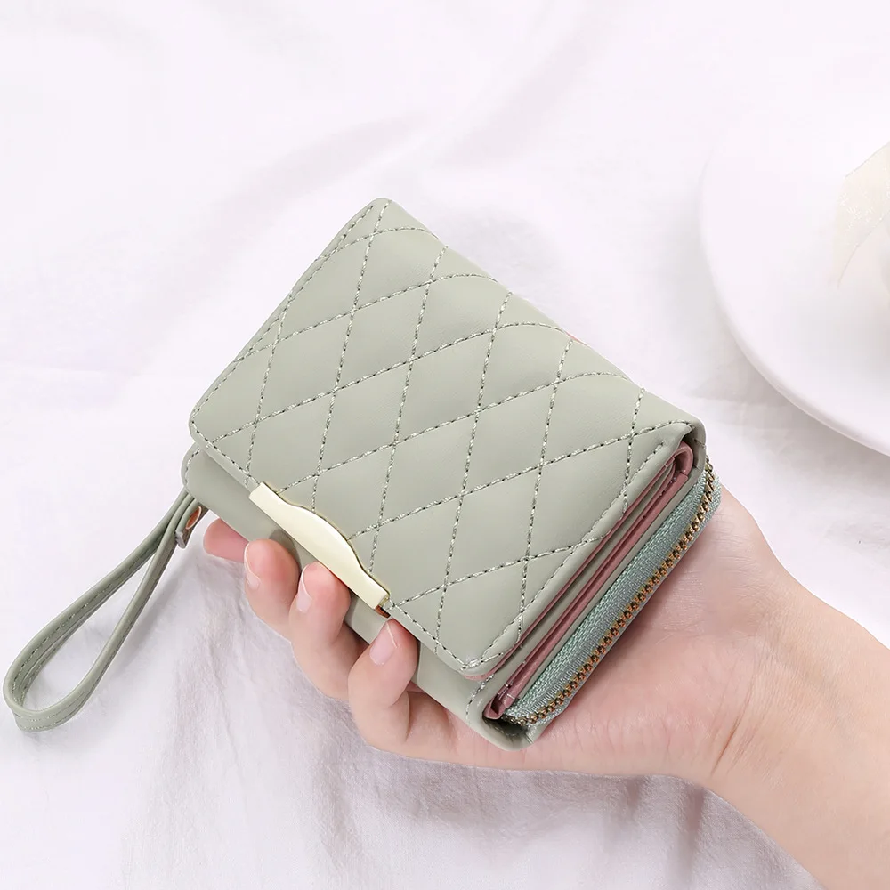 New Fashion Diamond Plaid Women's Wallet Coin Purse Wallets for Woman Card Holder Small Ladies Wallet Female Hasp Mini Clutch
New Fashion Diamond Plaid Women's Wallet Coin Purse Wallets for Woman Card Holder Small Ladies Wallet Female Hasp Mini Clutch