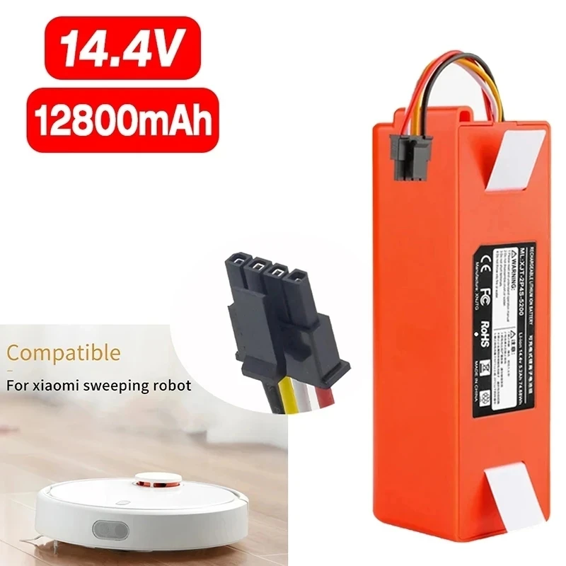 New 14.4V li-ion Battery Robotic Vacuum cleaner Replacement Battery for Xiaomi Robot Roborock S50 S51 S55 Accessory Spare Parts
New 14.4V li-ion Battery Robotic Vacuum cleaner Replacement Battery for Xiaomi Robot Roborock S50 S51 S55 Accessory Spare Parts