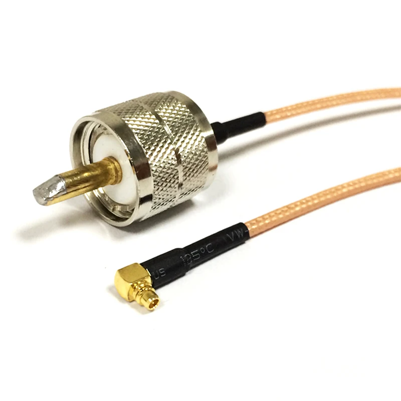 UHF Male Female PL259 SO239 to MMCX Right Angle RF Pigtail Cable Adapter RG316 15cm 6" Wholesale New
UHF Male Female PL259 SO239 to MMCX Right Angle RF Pigtail Cable Adapter RG316 15cm 6" Wholesale New