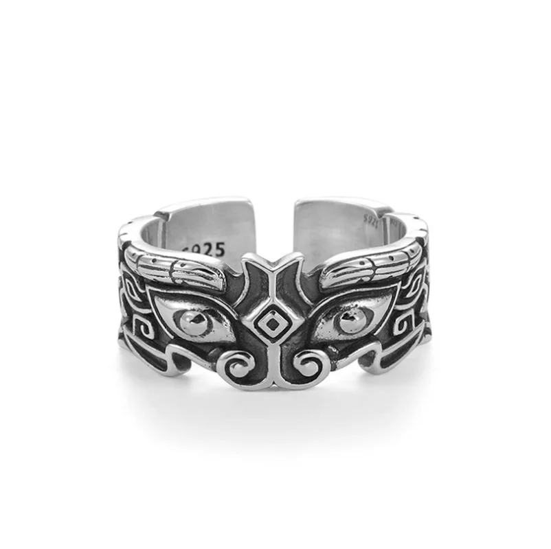 Silver Color Gourmet Animal Ring Male Domineering Retro Thai Lucky Brave Nafu Body Ring Men's Open Ring
Silver Color Gourmet Animal Ring Male Domineering Retro Thai Lucky Brave Nafu Body Ring Men's Open Ring