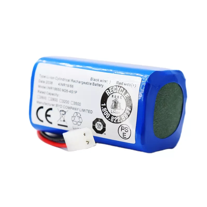 14.4v 2600mAh Li-ion Battery for Xiaomi G1 MI Robot Vacuum-Mop Essential MJSTG1 Robot Vacuum Cleaner 18650 Battery Pack New
14.4v 2600mAh Li-ion Battery for Xiaomi G1 MI Robot Vacuum-Mop Essential MJSTG1 Robot Vacuum Cleaner 18650 Battery Pack New
