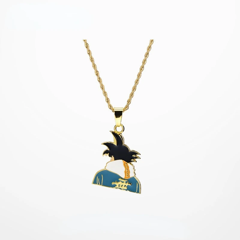 

Dragon Ball Wukong Necklace Simple Student Cartoon Chain Men's Anime Peripheral Gift