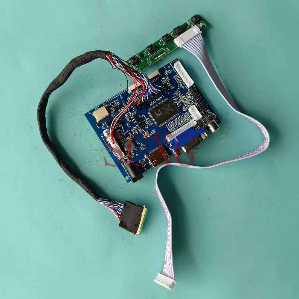 LCD Monitor Controller Board For B101XTN01.1 10.1" Laptops 40 Pin LVDS VGA+2AV+HDMI-Compatible Kit DIY 1366*768 
LCD Monitor Controller Board For B101XTN01.1 10.1" Laptops 40 Pin LVDS VGA+2AV+HDMI-Compatible Kit DIY 1366*768