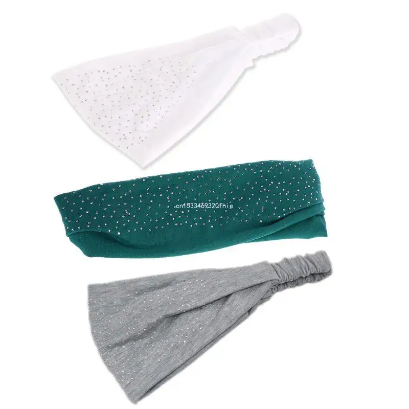 Модная женская мода для повязки на голову, мягкая повязка для волос для головных уборов со стразами, тюрбан, твист/
Модная женская мода для повязки на голову, мягкая повязка для волос для головных уборов со стразами, тюрбан, твист/