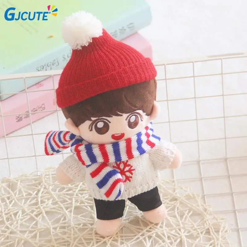 38styles Cotton Replaceable Clothes Doll Winter Hat Scarf Sweater Clothes For 20cm Doll Children's Gifts
38styles Cotton Replaceable Clothes Doll Winter Hat Scarf Sweater Clothes For 20cm Doll Children's Gifts
