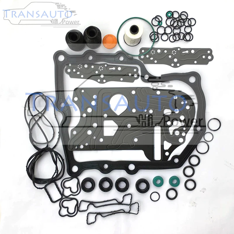 DQ200 0AM DSG Transmission Gearbox Overhaul Gasket Filter Rubber Ring Dirt-proof Cover Kit For Audi VW SKODA 0AM325066AC Kit
DQ200 0AM DSG Transmission Gearbox Overhaul Gasket Filter Rubber Ring Dirt-proof Cover Kit For Audi VW SKODA 0AM325066AC Kit