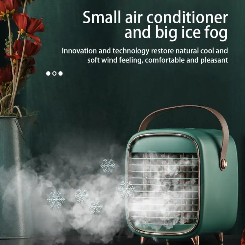 New Mini Rechargeable Air Conditioner Portable Multi-function Humidifier Purifier USB Desktop Air Cooler Fan Water Cooling Fan
New Mini Rechargeable Air Conditioner Portable Multi-function Humidifier Purifier USB Desktop Air Cooler Fan Water Cooling Fan