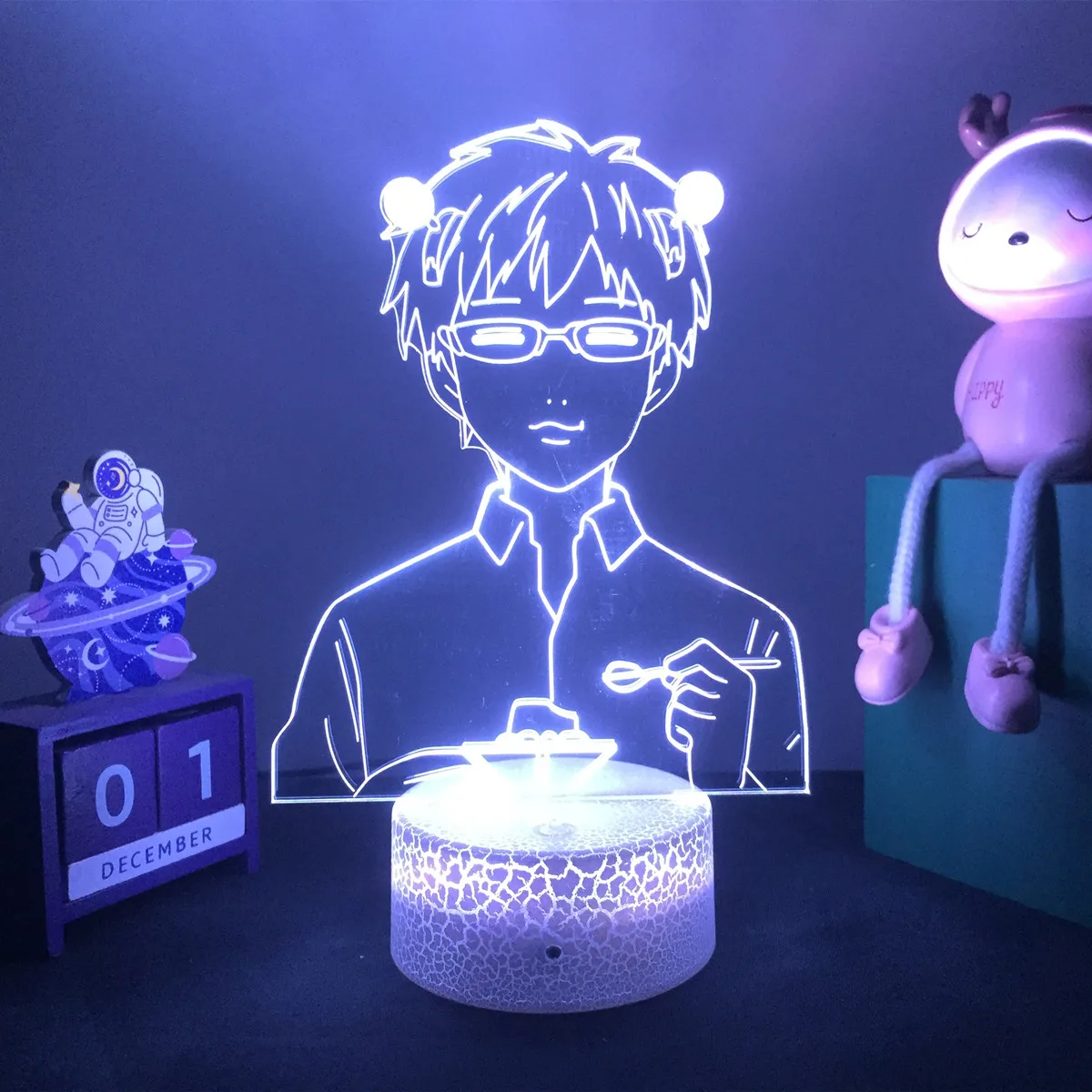 7/16color Anime lamp The Disastrous Life of Saiki K 3d Night Light for Bedroom Decoration manga Gift Led Bedside lamp
7/16color Anime lamp The Disastrous Life of Saiki K 3d Night Light for Bedroom Decoration manga Gift Led Bedside lamp