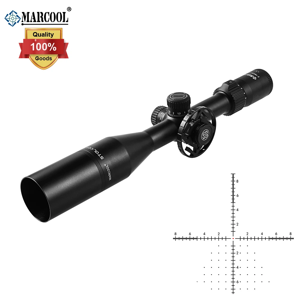 Охотничий прицел MARCOOL Optics Сталкер 3-18x50, HD, ИК FFP, тактический, дальнего действия, для стрельбы
Охотничий прицел MARCOOL Optics Сталкер 3-18x50, HD, ИК FFP, тактический, дальнего действия, для стрельбы
