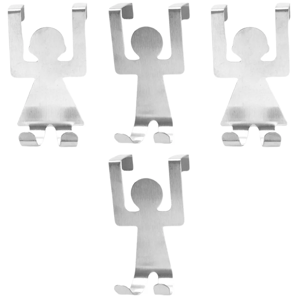 4 Pcs Figure Hook Door Hanger Home The Organizer Towel Hooks Bathroom Cabinet Rack Modern Rag Decorative
4 Pcs Figure Hook Door Hanger Home The Organizer Towel Hooks Bathroom Cabinet Rack Modern Rag Decorative