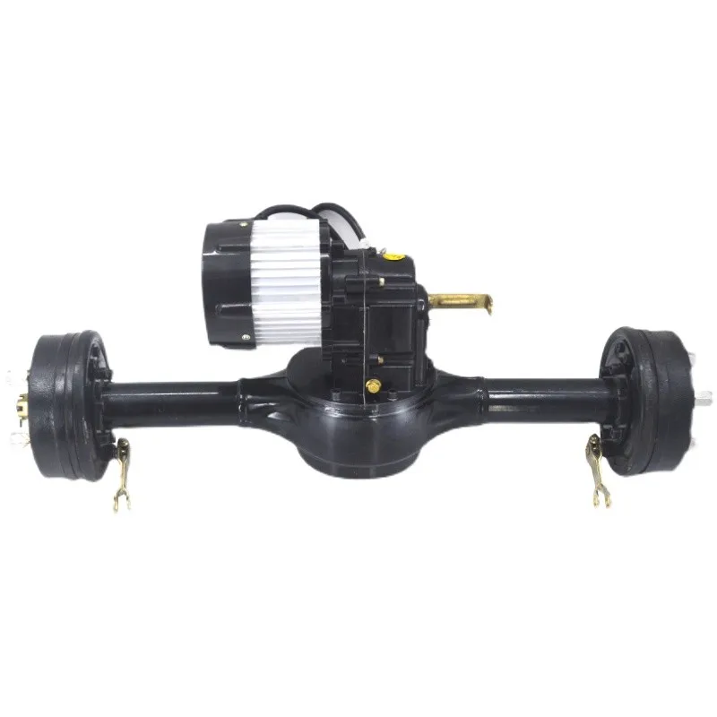 Electric tricycle with load capacity of 1 ton rear axle 650W motor drum brake type brake axle lack east system low speed gearbox
Electric tricycle with load capacity of 1 ton rear axle 650W motor drum brake type brake axle lack east system low speed gearbox