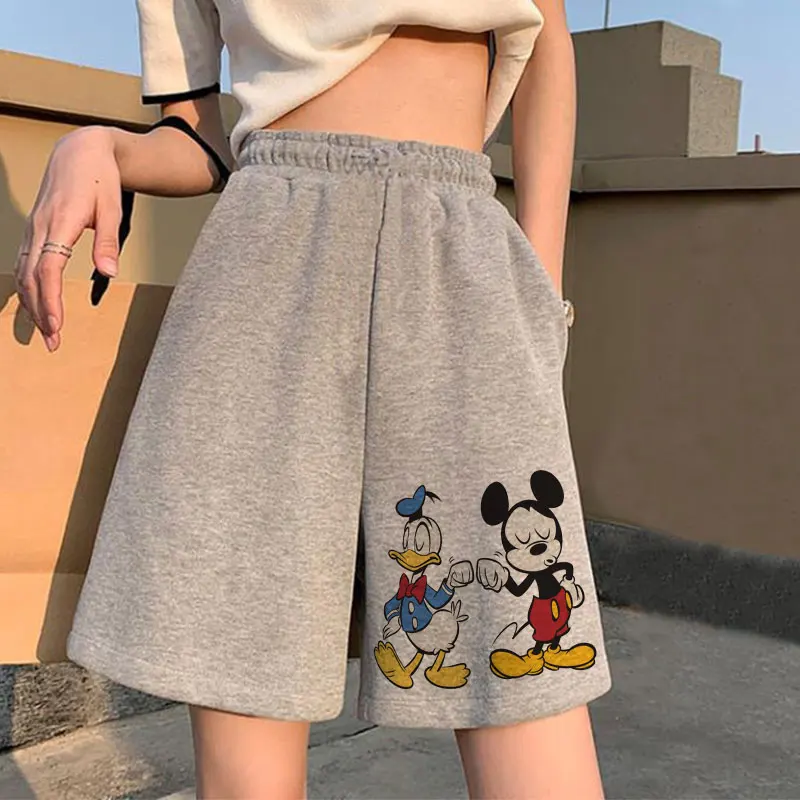 Women's Cartoon Shorts Summer Solid Color Loose Shorts Elastic Waist Sportswear Women 2022 Disney Casual Fashion Women's Shorts
Women's Cartoon Shorts Summer Solid Color Loose Shorts Elastic Waist Sportswear Women 2022 Disney Casual Fashion Women's Shorts