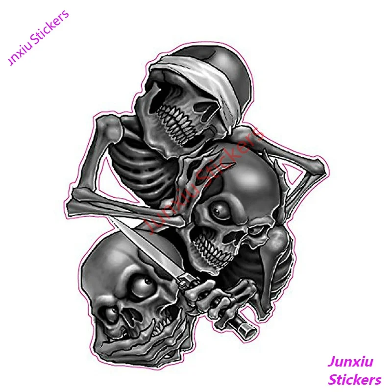 See No Evil Skull Car Styling Bumper Window Reflective Decals Auto Covers Waterproof Car Stickers Cover Scratches Accessories
See No Evil Skull Car Styling Bumper Window Reflective Decals Auto Covers Waterproof Car Stickers Cover Scratches Accessories