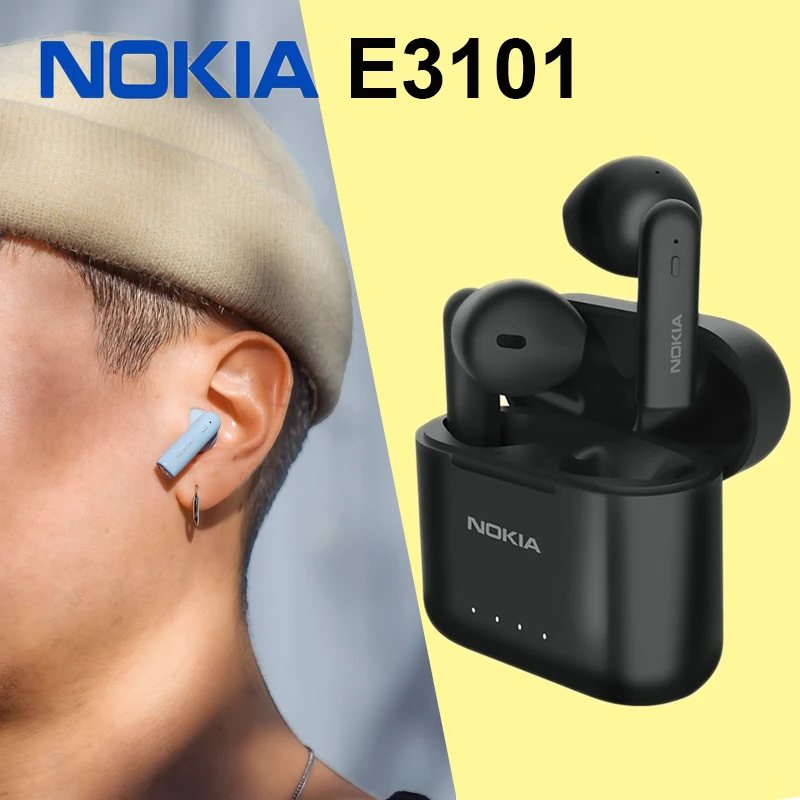 Беспроводные наушники Nokia E3101 с шумоподавлением, 13 мм, динамические наушники-вкладыши, стерео наушники с низкой задержкой, bluetooth-гарнитура
Беспроводные наушники Nokia E3101 с шумоподавлением, 13 мм, динамические наушники-вкладыши, стерео наушники с низкой задержкой, bluetooth-гарнитура