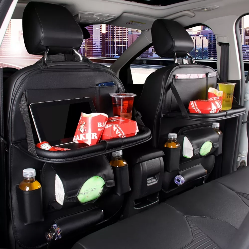 Car Seat Back Organizer Pu Leather Pad Bag Car Storage Organizer Foldable Table Tray Travel Storage Bag Auto Accessories
Car Seat Back Organizer Pu Leather Pad Bag Car Storage Organizer Foldable Table Tray Travel Storage Bag Auto Accessories