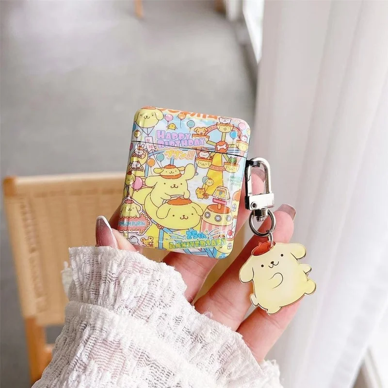 Hello Kitty Cartoon Purin Earphone Case for AirPods Pro Silicone Cover for AirPods 1 2 3 with Keychain Bluetooth-Compatible
Hello Kitty Cartoon Purin Earphone Case for AirPods Pro Silicone Cover for AirPods 1 2 3 with Keychain Bluetooth-Compatible