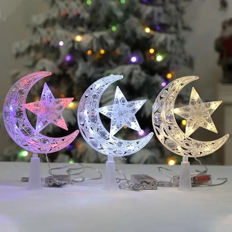 LED Star Moon Lights Decorative Night Light With Multiple Lighting Modes Christmas For New Year Ramadan Party Wedding Decoration
LED Star Moon Lights Decorative Night Light With Multiple Lighting Modes Christmas For New Year Ramadan Party Wedding Decoration