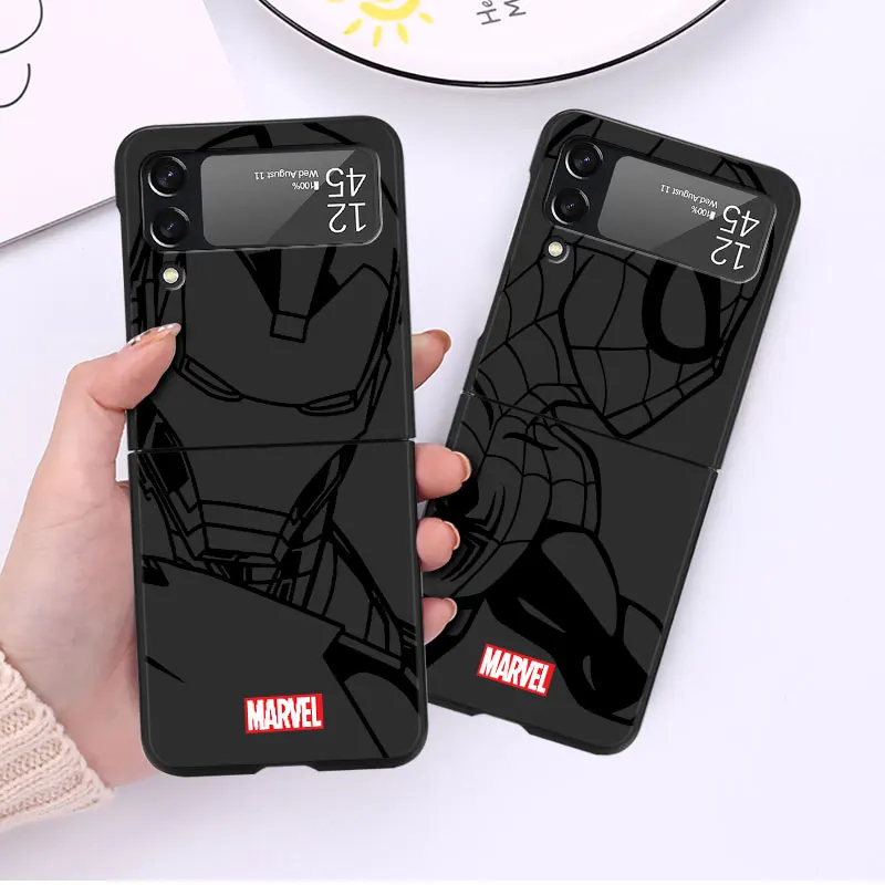 Thin Folding Case for Samsung Galaxy Z Flip3 Flip 4 Flip4 5G Flip 3 Fashion Cell Phone Cover Fundas Marvel Iron Man Spiderman
Thin Folding Case for Samsung Galaxy Z Flip3 Flip 4 Flip4 5G Flip 3 Fashion Cell Phone Cover Fundas Marvel Iron Man Spiderman