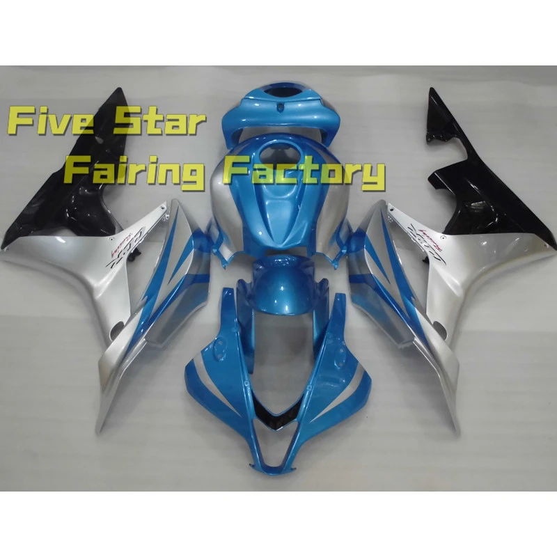 Motorcycle Fairing Kit For Honda CBR 600 RR 2007 2008 F5 All Bodywork CBR600RR 07 08 Injection 600RR Blue Black Silver
Motorcycle Fairing Kit For Honda CBR 600 RR 2007 2008 F5 All Bodywork CBR600RR 07 08 Injection 600RR Blue Black Silver