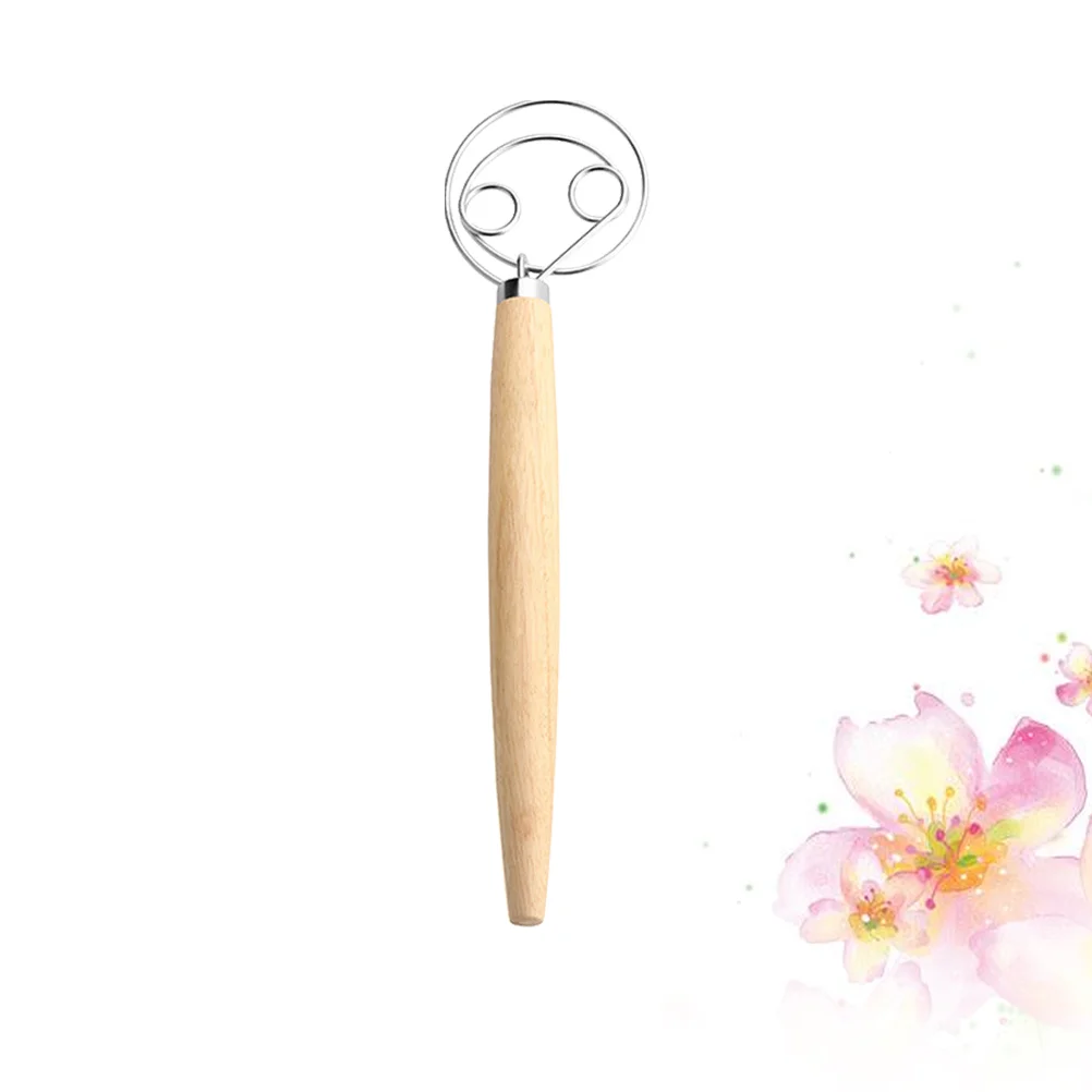 Whisk Dough Hand Bread Danish Mixer Mixing Small Wooden Handle Blender Sourdough Egg Tool Baking Stirrer Manual Metal Whip
Whisk Dough Hand Bread Danish Mixer Mixing Small Wooden Handle Blender Sourdough Egg Tool Baking Stirrer Manual Metal Whip