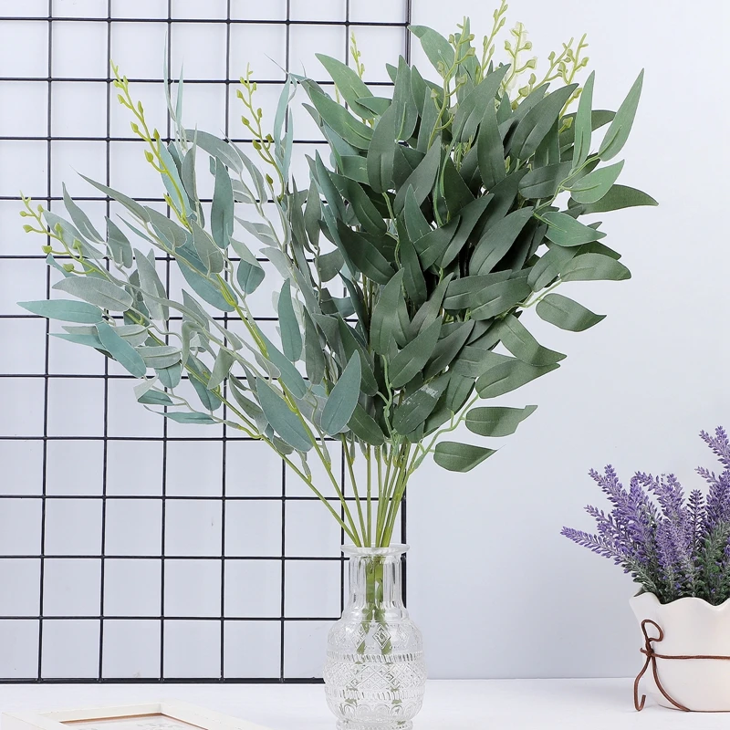 1PC Artificial Willow Vine Faux Foliage Plants Wreath Willow Bouquet Fake Leaves Jugle Party For Home Decor
1PC Artificial Willow Vine Faux Foliage Plants Wreath Willow Bouquet Fake Leaves Jugle Party For Home Decor