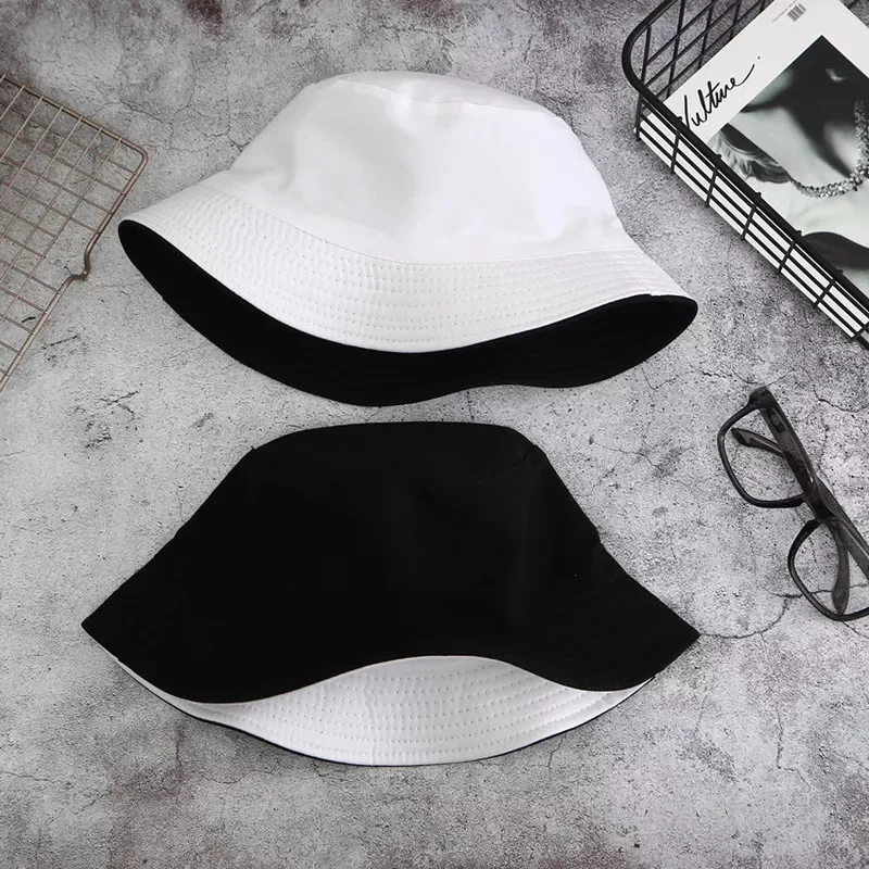 Double-sided Wearing Cap Solid Color Bucket Hat Men Women Cotton Flat Sun Hat Reversible Fisherman Hat Winter Warm Bucket Cap
Double-sided Wearing Cap Solid Color Bucket Hat Men Women Cotton Flat Sun Hat Reversible Fisherman Hat Winter Warm Bucket Cap