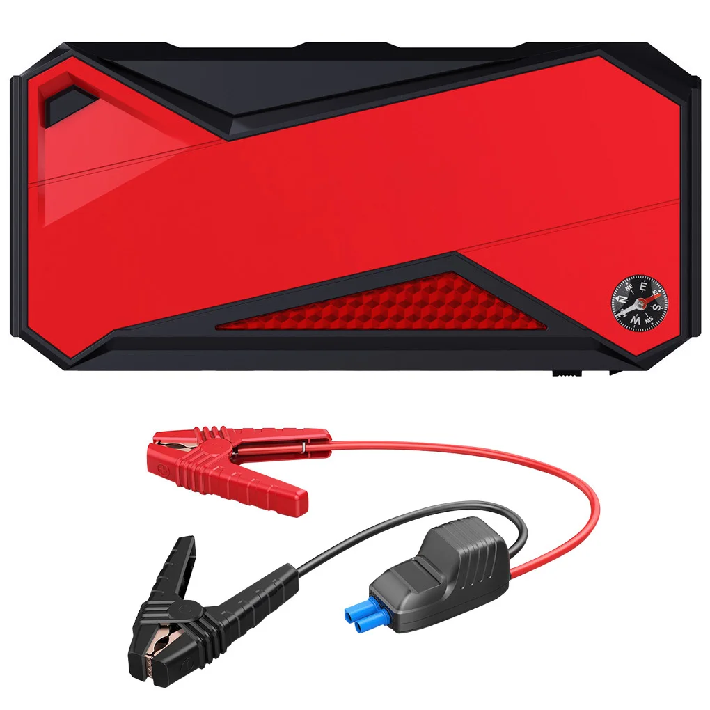 Jump Starter Portable Car Power Supply Emergency Power Bank 18000mAh Travel Automobile Supply, Red and Black Car Accessories
Jump Starter Portable Car Power Supply Emergency Power Bank 18000mAh Travel Automobile Supply, Red and Black Car Accessories