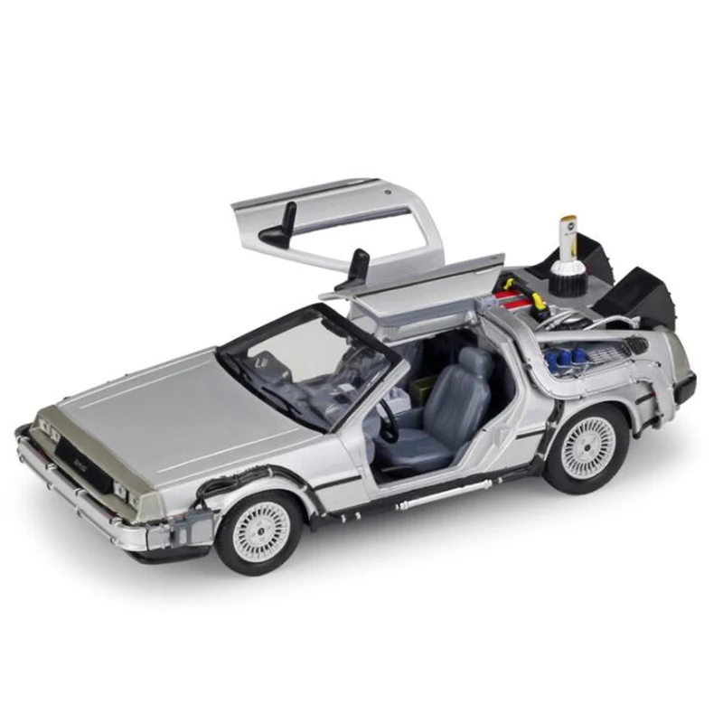 Back To The Future Figure 1/24 Metal Alloy Car Diecast Marty McFly Part 1 2 3 Time Machine DeLorean DMC-12 Fly version Model
Back To The Future Figure 1/24 Metal Alloy Car Diecast Marty McFly Part 1 2 3 Time Machine DeLorean DMC-12 Fly version Model