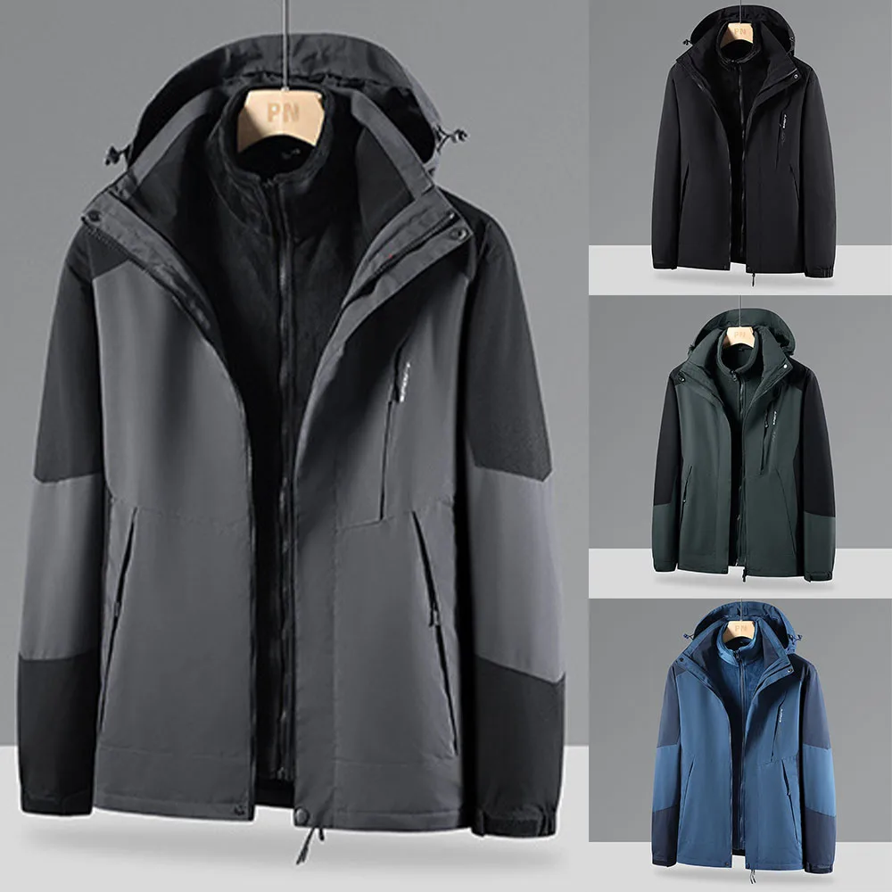 Coats For Man Jacket For Men Running & Jogging Skateboarding Skiing Sweater Three In One Walking Waterproof Fashion
Coats For Man Jacket For Men Running & Jogging Skateboarding Skiing Sweater Three In One Walking Waterproof Fashion