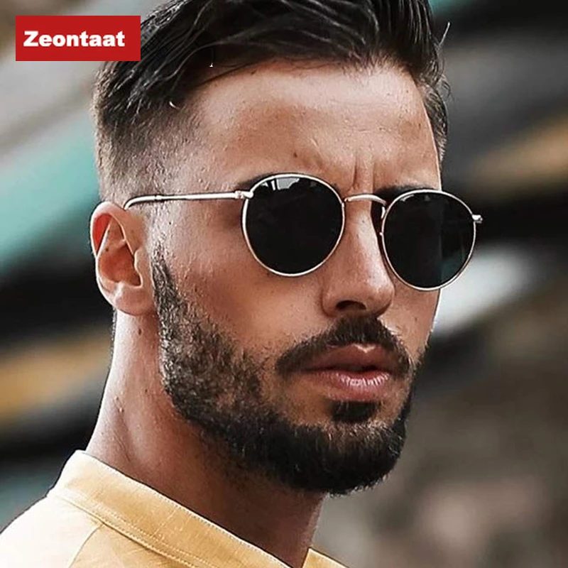 Fashion Round Polarized Sunglasses Mens Alloy Frame Clear Lens Sun Glasses Classic Vintage Sunshades for Men&Women
Fashion Round Polarized Sunglasses Mens Alloy Frame Clear Lens Sun Glasses Classic Vintage Sunshades for Men&Women