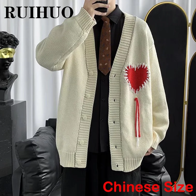 Трикотажные кардиганы RUIHUO для телефона, трикотажный черный кардиган для мужчин, одежда 2XL, Осень-зима 2022, Новое поступление
Трикотажные кардиганы RUIHUO для телефона, трикотажный черный кардиган для мужчин, одежда 2XL, Осень-зима 2022, Новое поступление