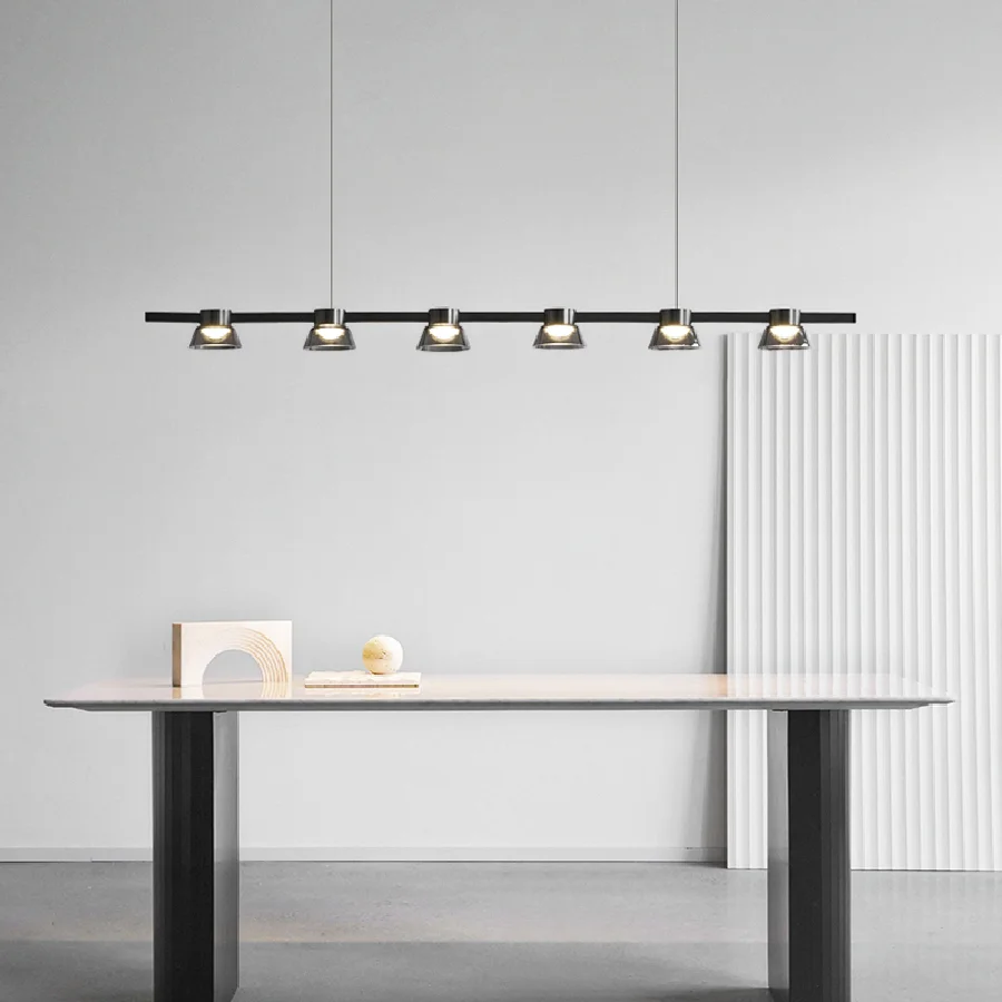 Nordic Minimalist Strip Glass Shade Led Dining Room Ceiling Chandelier Lustre Restaurant Bar Pendant Lamp Hanging Light Fixture
Nordic Minimalist Strip Glass Shade Led Dining Room Ceiling Chandelier Lustre Restaurant Bar Pendant Lamp Hanging Light Fixture