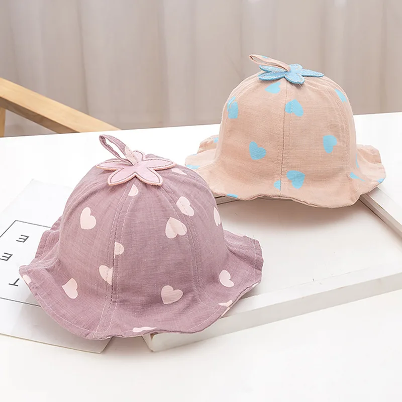 Cute Cotton Love Baby Bucket Hat Outdoor Beach Caps Boy Girl Sun Hat for kids 8-36 months match Clothes Summer Baby Girl Sun Hat
Cute Cotton Love Baby Bucket Hat Outdoor Beach Caps Boy Girl Sun Hat for kids 8-36 months match Clothes Summer Baby Girl Sun Hat