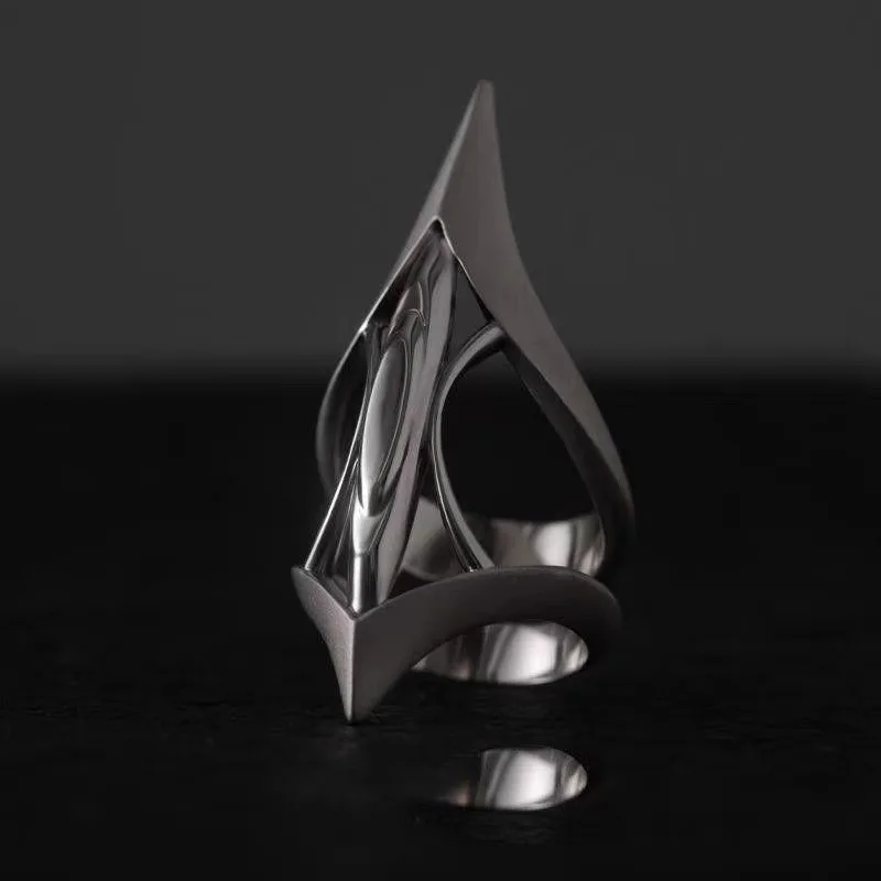 Moses Sceptre Ring Maria's Sword Ring for Men Women Opening Adjustable Finger Ring Gothic Punk Jewelry Accessories
Moses Sceptre Ring Maria's Sword Ring for Men Women Opening Adjustable Finger Ring Gothic Punk Jewelry Accessories
