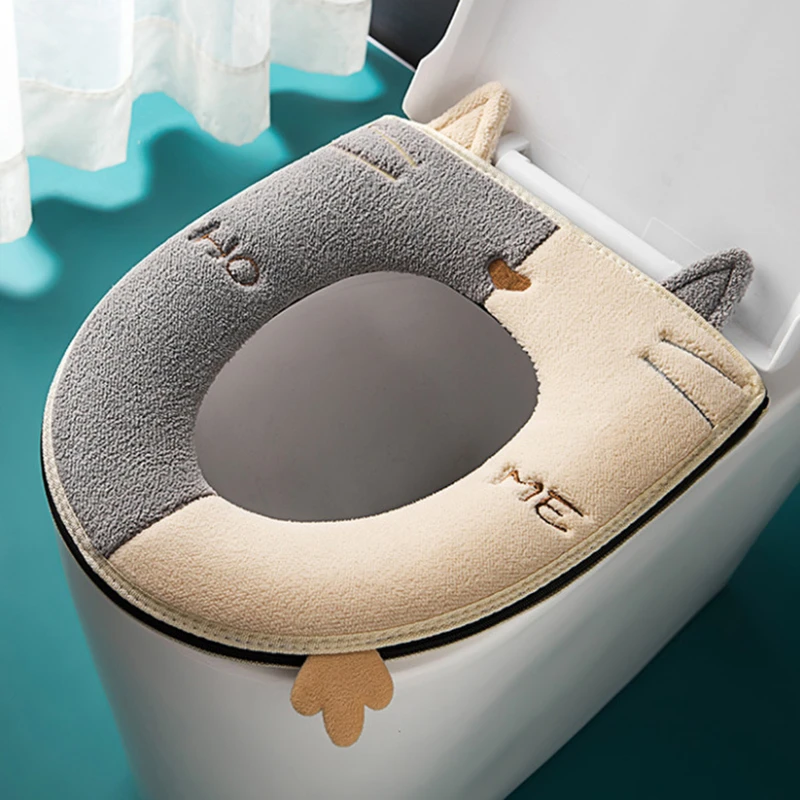 Portable Warm Toilet Seat Household Toilet Seat Cover Washer Suede Toilet Cover Warm Universal Toilet Seat Bathroom Artifact
Portable Warm Toilet Seat Household Toilet Seat Cover Washer Suede Toilet Cover Warm Universal Toilet Seat Bathroom Artifact