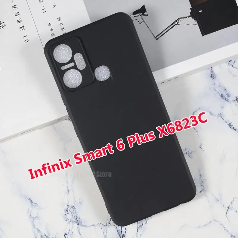Camera Protection Case For Infinix Smart 6 Plus X6823C Soft Black TPU Phone Case For Infinix Smart 6 Plus Helio G25 6.82" Bumper
Camera Protection Case For Infinix Smart 6 Plus X6823C Soft Black TPU Phone Case For Infinix Smart 6 Plus Helio G25 6.82" Bumper