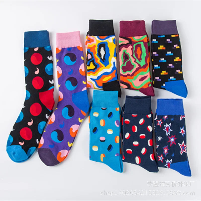 Peonfly Happy Mens Socks 8 Colors Crew Cotton British Style Pattern Harajuku Designer Brand Fashion Novelty Art Funny
Peonfly Happy Mens Socks 8 Colors Crew Cotton British Style Pattern Harajuku Designer Brand Fashion Novelty Art Funny