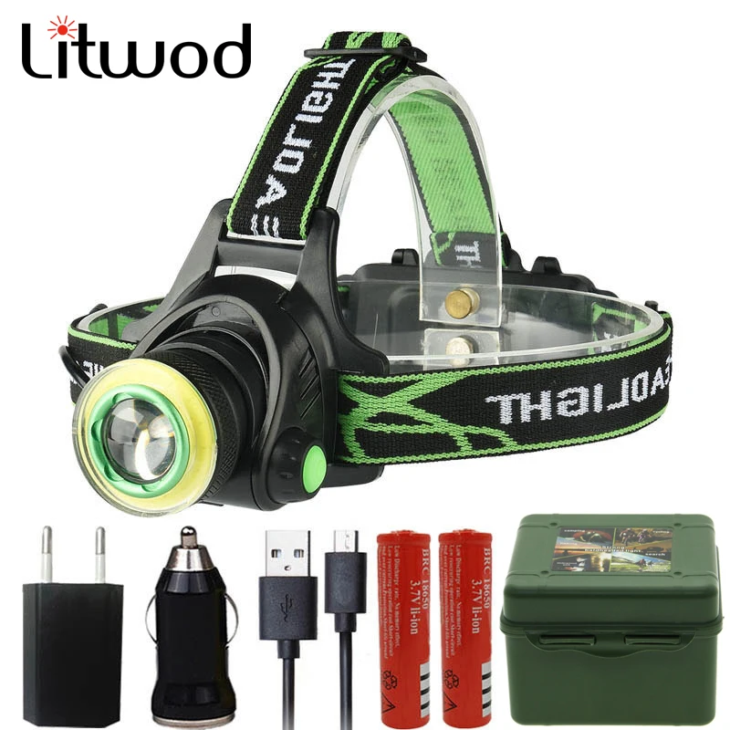 XM-L T6 Led Headlamp Sensor Headlight COB Micro USB Rechargeable Head Flashlight Torch Lamp Portable Light for Camping Bulbs
XM-L T6 Led Headlamp Sensor Headlight COB Micro USB Rechargeable Head Flashlight Torch Lamp Portable Light for Camping Bulbs