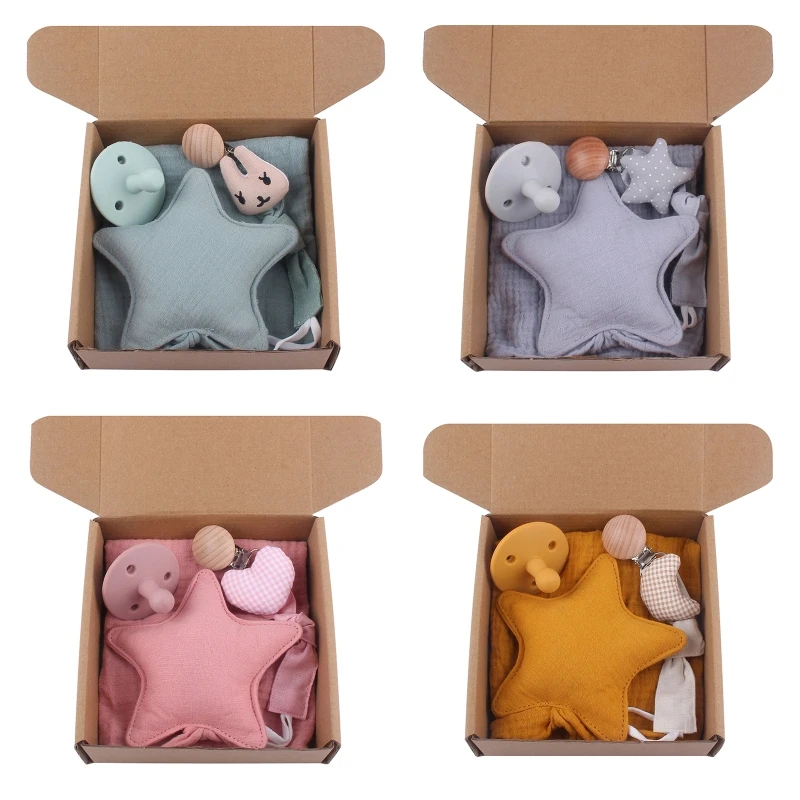 3pcs/set Cute Baby Pacifier Wooden Clips Cotton Soothing Towel for Infant Newborn Nipple Dummy Holder Shower Gift
3pcs/set Cute Baby Pacifier Wooden Clips Cotton Soothing Towel for Infant Newborn Nipple Dummy Holder Shower Gift