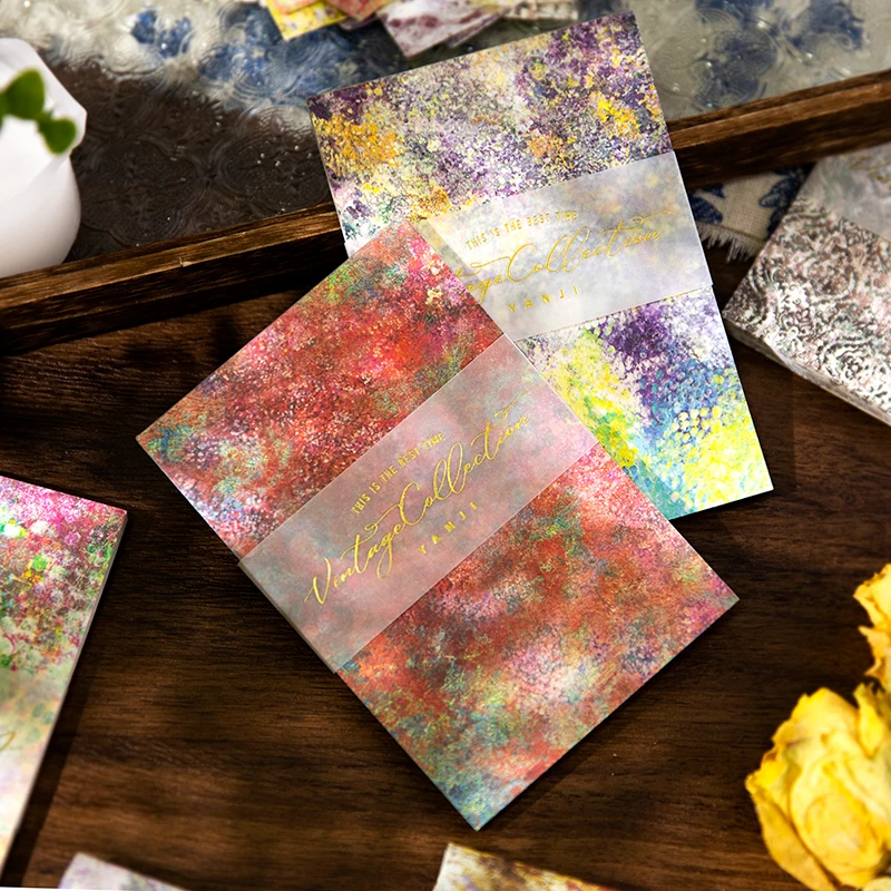 Shanbu 40Pcs Vintage Collection Material Paper Dream Coloful Retro Writable Paper Collage Background Deco Creative Scrapbooking
Shanbu 40Pcs Vintage Collection Material Paper Dream Coloful Retro Writable Paper Collage Background Deco Creative Scrapbooking
