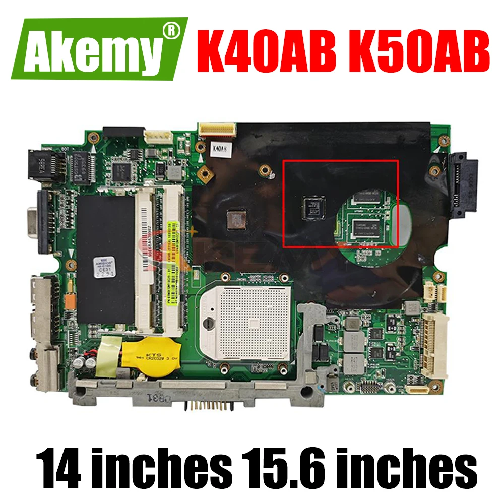 K40AB K50AB Laptop Motherboard for ASUS K40AB K50AB Notebook Mainboard REV.1.3G DDR3 With Graphics Card
K40AB K50AB Laptop Motherboard for ASUS K40AB K50AB Notebook Mainboard REV.1.3G DDR3 With Graphics Card