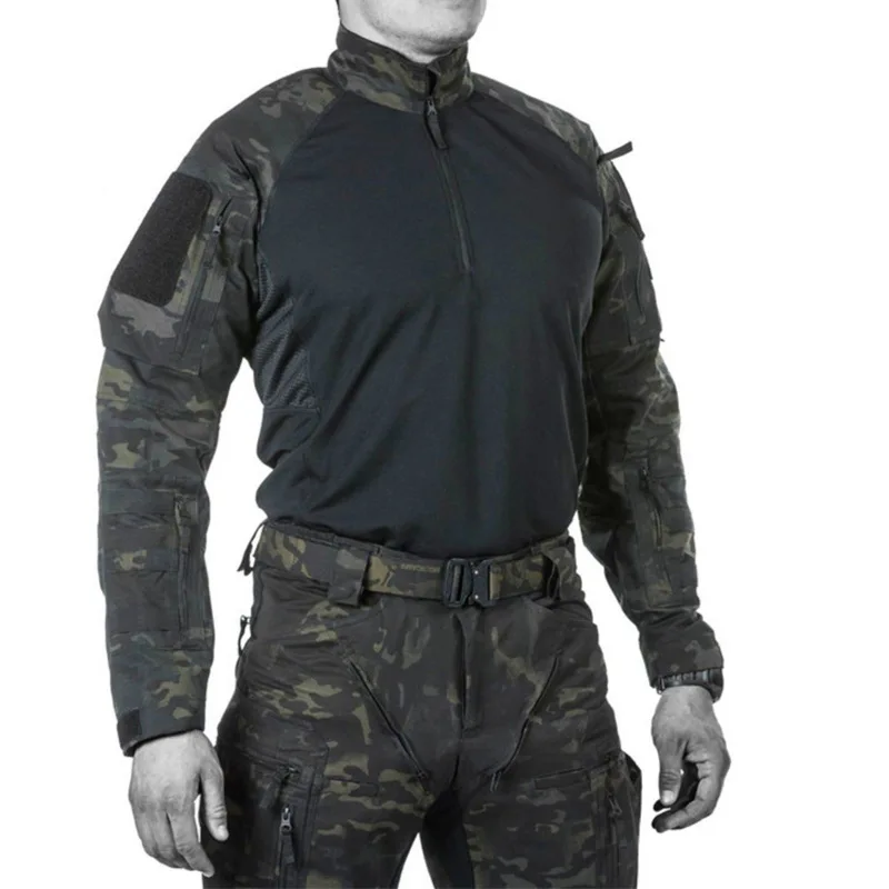 

Men's Tactical Special Forces Army Camouflage Frog Suit Pioneer Outdoor Large Wear-resistant Special Training Suit Training Suit