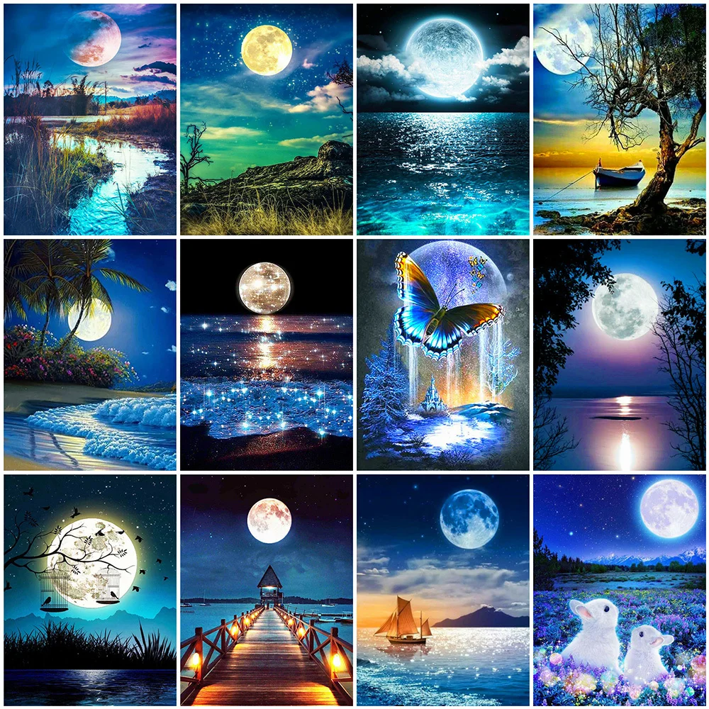 Пейзажная серия, вышивка крестиком 14 карат, металлик, АИДА, Экологичная хлопковая нить, вышивка, украшение для дома, ночное видение Луны 2
Пейзажная серия, вышивка крестиком 14 карат, металлик, АИДА, Экологичная хлопковая нить, вышивка, украшение для дома, ночное видение Луны 2