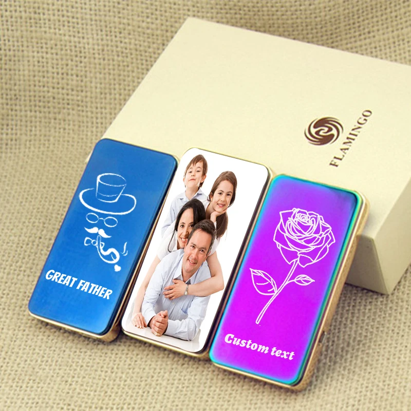Creative customized gift ultra-thin sliding cover USB rechargeable lighter
Creative customized gift ultra-thin sliding cover USB rechargeable lighter