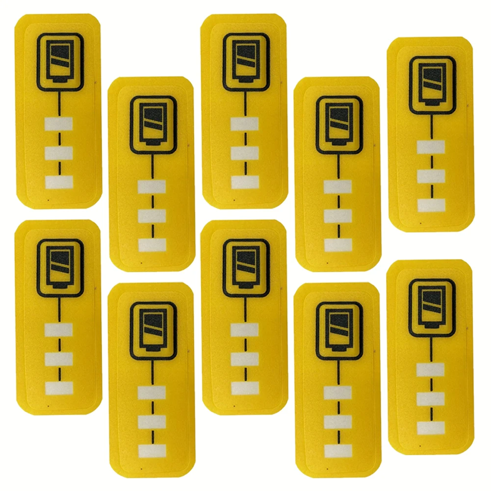 10PC DCB200 Battery Capacity LED Key Sticker Label For De-Walt 18V DCB140 DCB182 Power Tool Accessory
10PC DCB200 Battery Capacity LED Key Sticker Label For De-Walt 18V DCB140 DCB182 Power Tool Accessory