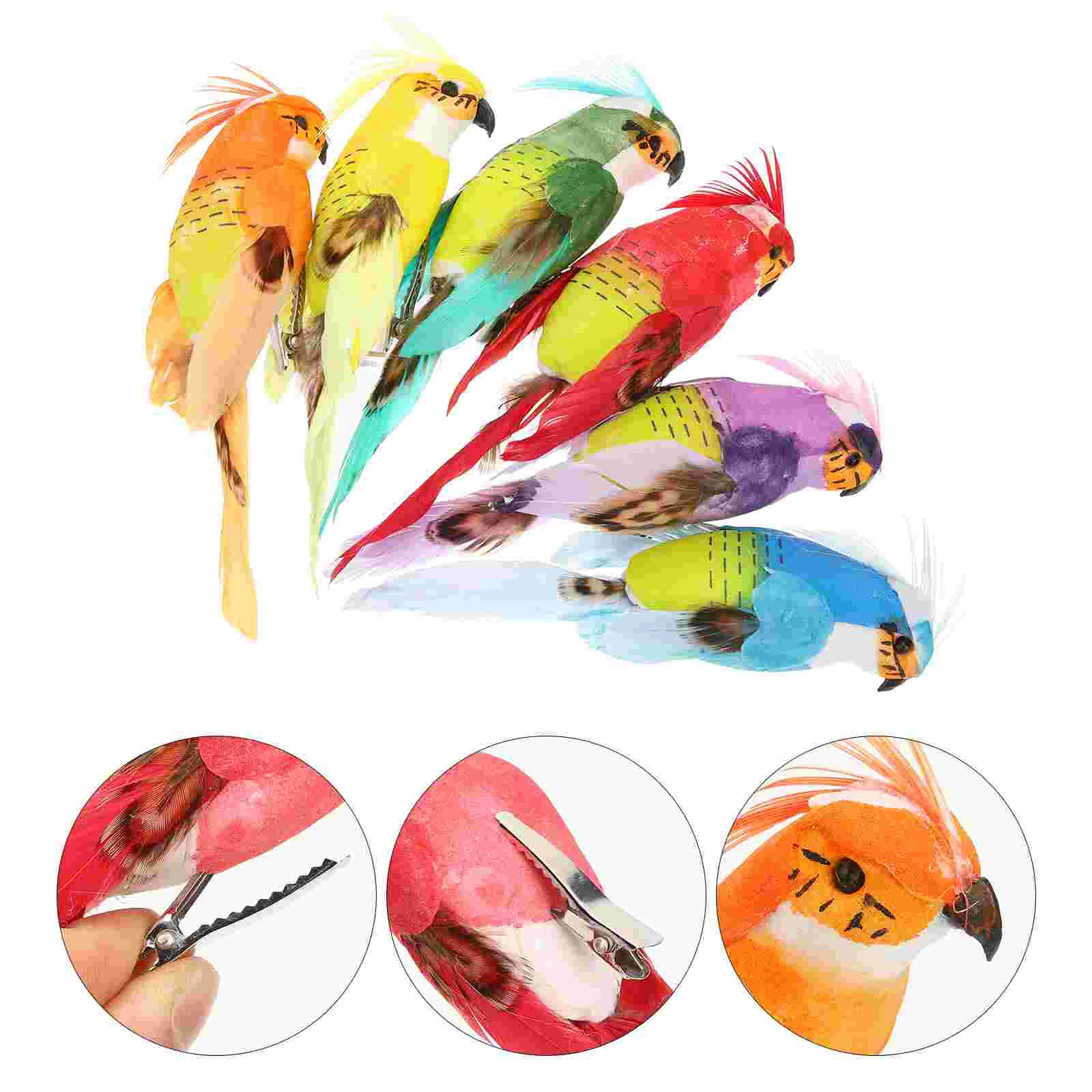 Bird Ornaments Tree Hummingbird Garden Ornament Birds Christmas Figurines Hanging Decoration Simulated Simulation Foam Outdoor
Bird Ornaments Tree Hummingbird Garden Ornament Birds Christmas Figurines Hanging Decoration Simulated Simulation Foam Outdoor