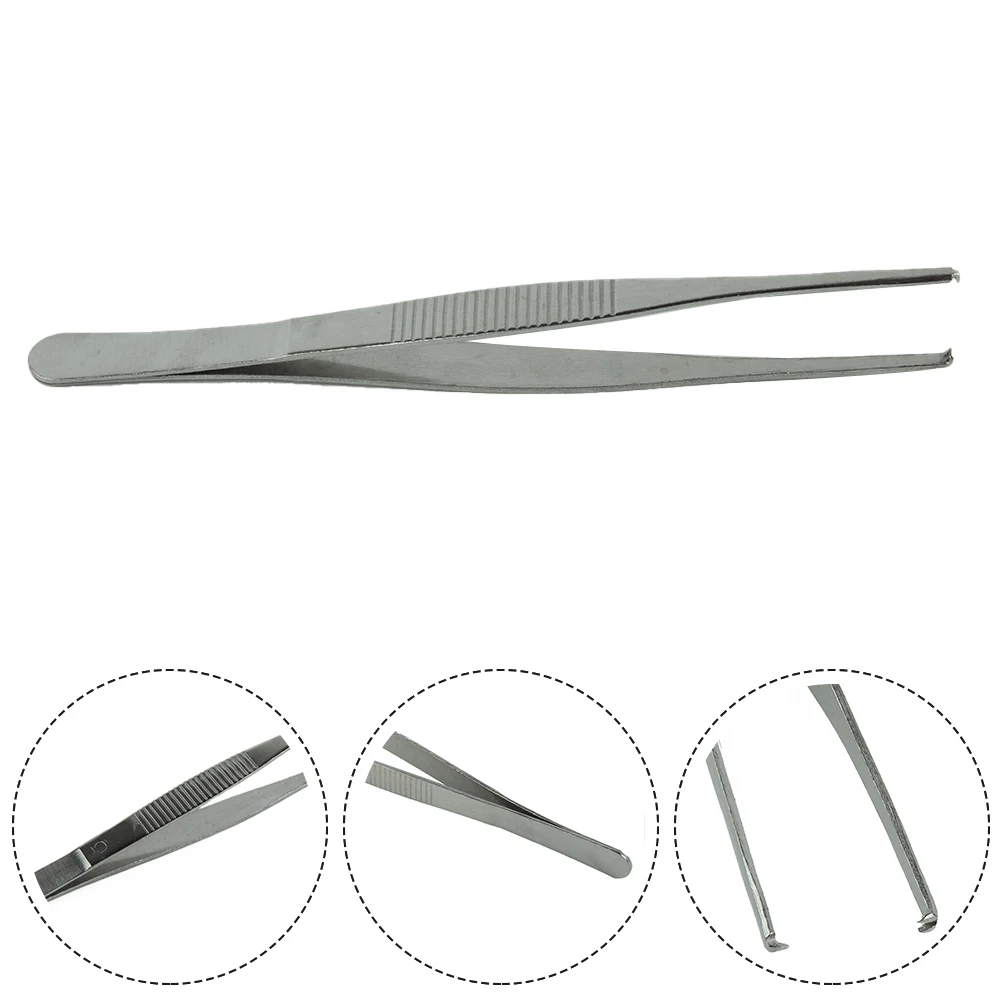 1pcs 6.29Inch Special Toothed Tweezers Precision Stainless Steel Tweezers Precise Grip Hook Head For Holding Sutures
1pcs 6.29Inch Special Toothed Tweezers Precision Stainless Steel Tweezers Precise Grip Hook Head For Holding Sutures